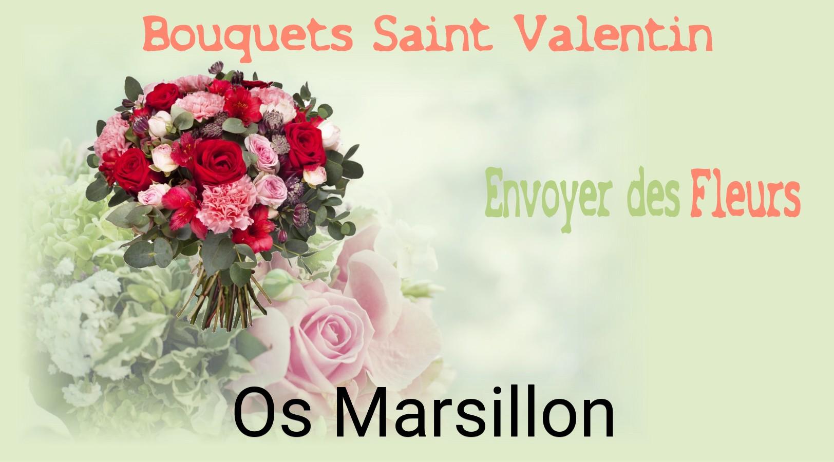 Roses de Saint-Valentin livrées à Os-Marsillon